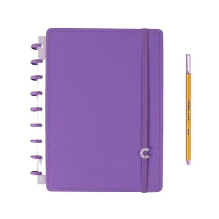 Imagem de Caderno Inteligente Medio All Purple - 80 Folhas