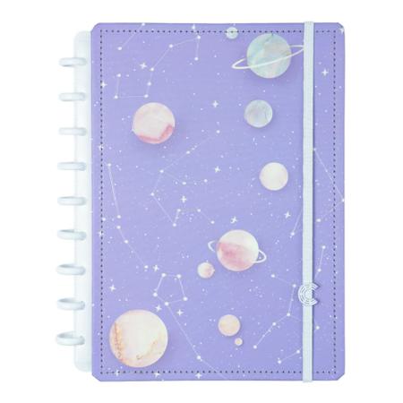 Imagem de Caderno inteligente purple galaxy by gocase - médio