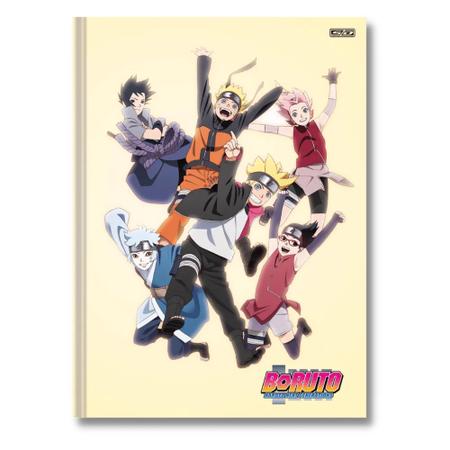 Caderno São Domingos Brochurão 1/4 Naruto C/80 Folhas - Papelaria