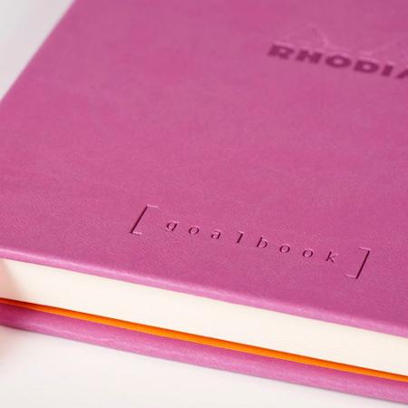 Imagem de Caderno Pontilhado Goalbook A5 120 Folhas Lilac Rhodia