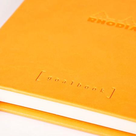 Imagem de Caderno Pontilhado Goalbook Rhodia A5 120 Folhas Orange