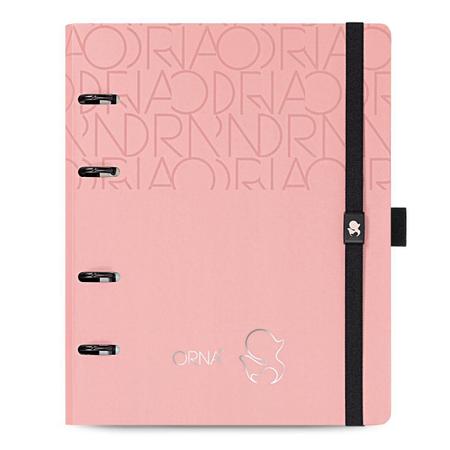 Imagem de Caderno Premium argolado, Ultra, coleção Orna, 16,5 x 24 cm Moderna