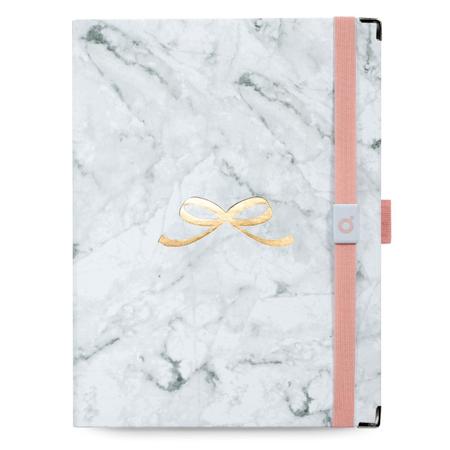 CADERNO Recarregável SYSTEMFLEX PINK STONE MARMORIZADO MAXI 12,5x20 - Ótima Imagem de CADERNO Recarregável SYSTEMFLEX PINK STONE MARMORIZADO MAXI 12,5x20