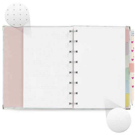 CADERNO Recarregável SYSTEMFLEX PINK STONE MARMORIZADO MAXI 12,5x20 - Ótima Imagem de CADERNO Recarregável SYSTEMFLEX PINK STONE MARMORIZADO MAXI 12,5x20