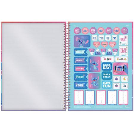 Caderno Stitch Faces - 160 Folhas - Foroni Imagem de Caderno Stitch Faces - 160 Folhas - Foroni