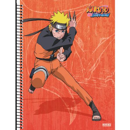 Caderno Universitario 15 Materias Naruto C/240 Fls - SD - São