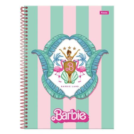 Imagem de Caderno Universitário Barbie Capa Dura 10 Matérias Estampas Sortidas 160 Folhas Ref.3369411 Foroni