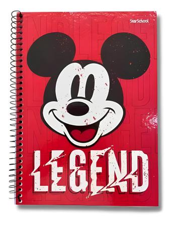 Imagem de Caderno Universitário Jandaia StarSchool 10 Matérias Mickey Mouse - Diversas Capas