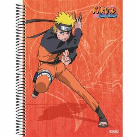 Caderno de Desenho Naruto Shippuden Personagens - 60 Folhas - São Domingos  - Caderno de Desenho - Magazine Luiza