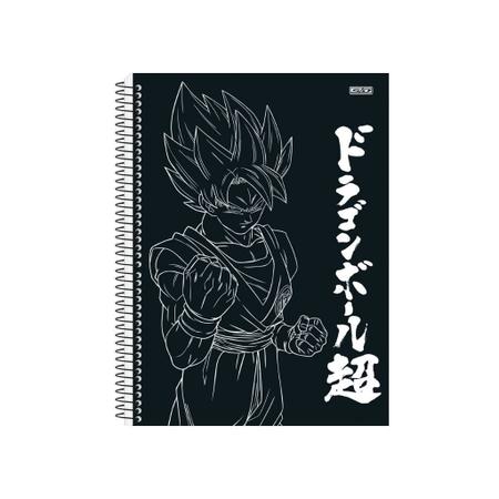 Caderno de Cartografia e Desenho Dragon Ball Super - Goku Black vs Beerus -  São Domingos - Caderno de Cartografia - Magazine Luiza