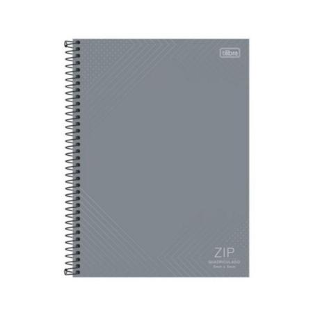 Caderno Universitário Tilibra Zip 1 Matéria 96 Folhas Quadriculado 5mmx5mm Imagem de Caderno Universitário Tilibra Zip 1 Matéria 96 Folhas Quadriculado 5mmx5mm