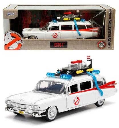 Imagem de Cadillac Fleetwood ECTO-1 Caça Fantasmas - Ghostbusters - Hollywood Rides - 1/24 - Jada