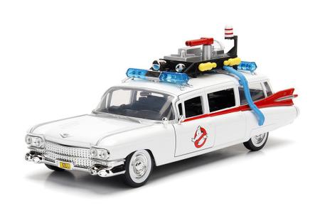 Imagem de Cadillac Fleetwood ECTO-1 Caça Fantasmas - Ghostbusters - Hollywood Rides - 1/24 - Jada