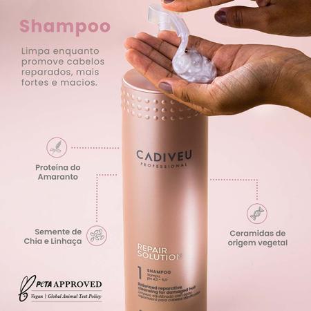 Imagem de Cadiveu Professional Repair Solution Shampoo Reparador