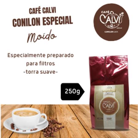Café Conilon Especial Torrado e moído - torra média - 82 Pts. 250g
