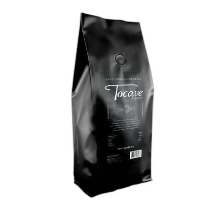 Café Em Grãos Tocave Premium 1Kg Arábica Com Torra Média Imagem de Café Em Grãos Tocave Premium 1Kg Arábica Com Torra Média