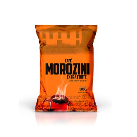 Imagem de Café Morozini Extra Forte em pó 500g (10 unidades)