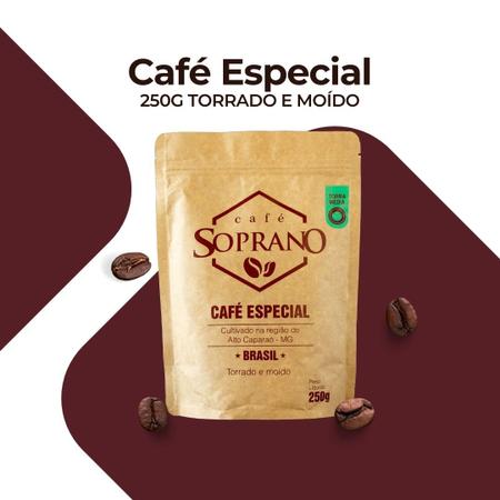 Imagem de Café soprano especial torra media 250g - moído