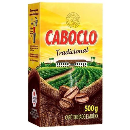 Imagem de Café Torrado e Moído Vácuo Puro 500g - Caboclo