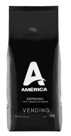 Café Torrado em Grãos América Vending - 1KG Imagem de Café Torrado em Grãos América Vending - 1KG