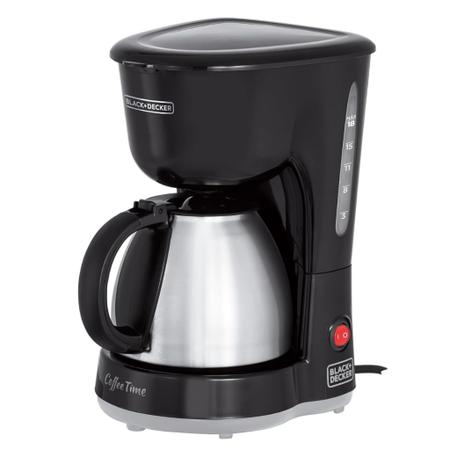 Imagem de Cafeteira Black+decker 18 Cafés Inox Cor Preto