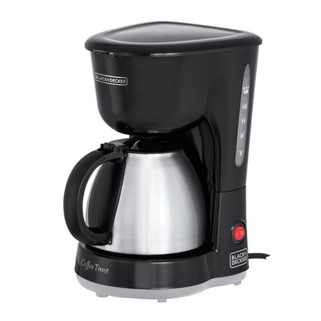 Imagem de Cafeteira Com Jarra Para Cantinho do Café Portatil Black & Decker CM15BR 127v 600w Preta