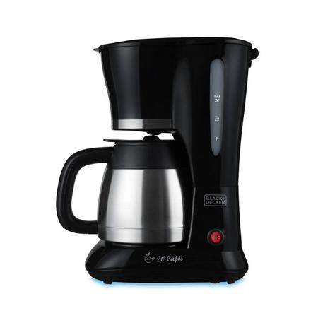 Imagem de Cafeteira Elétrica Black Decker CM200I 20 Xícaras Jarra Inox