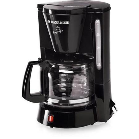 Imagem de Cafeteira Elétrica Black&Decker Magnific 36 Xícaras Jarra de Vidro - Preto - CM4163-BR - 127V