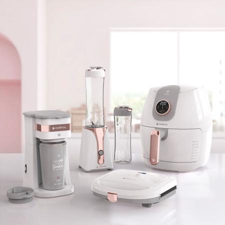 Cafeteira Elétrica Cadence Dream Rosé Gold com Copo Térmico Imagem de Cafeteira Elétrica Cadence Dream Rosé Gold com Copo Térmico