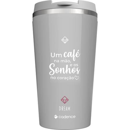 Cafeteira Elétrica Cadence Dream Rosé Gold com Copo Térmico Imagem de Cafeteira Elétrica Cadence Dream Rosé Gold com Copo Térmico