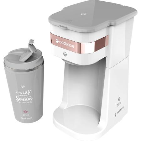 Cafeteira Elétrica Cadence Dream Rosé Gold com Copo Térmico Imagem de Cafeteira Elétrica Cadence Dream Rosé Gold com Copo Térmico