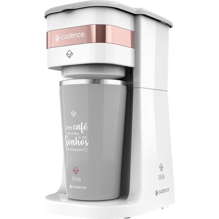 Imagem de Cafeteira Elétrica Cadence Dream Rosé Gold com Copo Térmico