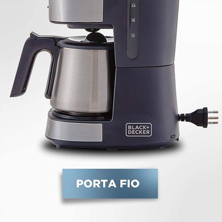 Imagem de Cafeteira Eletrica Desligamento Automatico 1,25 Litros Black Decker CM300GB2 220v 900w