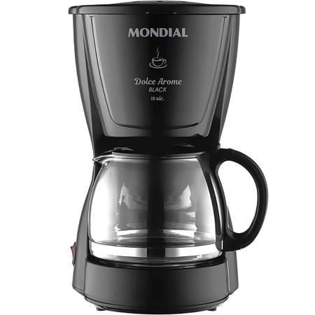 Cafeteira Elétrica Dolce Arome Mondial - C-30-18X-FB Imagem de Cafeteira Elétrica Dolce Arome Mondial - C-30-18X-FB