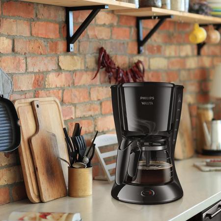 Imagem de Cafeteira Elétrica Drip Daily Philips Walita Preta 1000W - RI7461