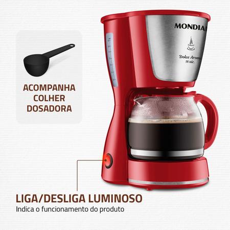 Imagem de Cafeteira Elétrica Mondial Dolce Arome C-35-18X