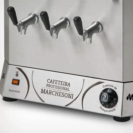 Cafeteira Elétrica Tradicional Industrial 10 Litros Aço Inox Record