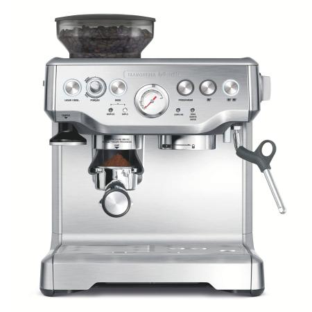 Imagem de Cafeteira Elétrica Tramontina by Breville Express Pro em Aço Inox com Moedor 2 L 127 V