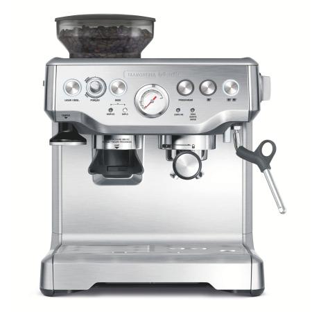 Imagem de Cafeteira Elétrica Tramontina by Breville Express Pro em Aço Inox com Moedor 2 L 127 V