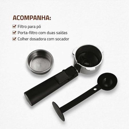 Imagem de Cafeteira Espresso Mondial Dolce Crema 20 Bar C-20-Ec - 220V