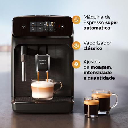 Imagem de Cafeteira Espresso Philips Walita Super Automática Série 1200 EP1220 Preta