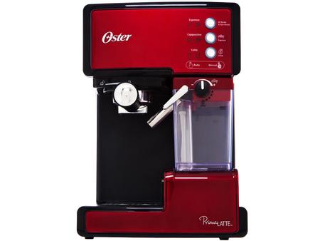 Cafeteira Expresso Oster Prima Latte 15 Bar - Vermelho 6601R