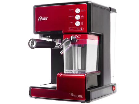 Cafeteira Expresso Oster Prima Latte 15 Bar - Vermelho 6601R