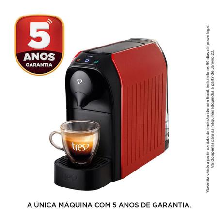 Imagem de Cafeteira Expresso Tres 3 Corações Passione Vermelha 