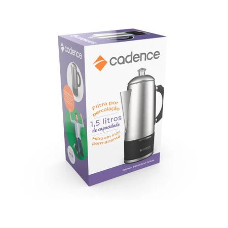 Imagem de Cafeteira Italiana Gran Cadence Inox 1,5L CAF120