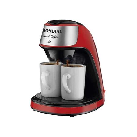 Imagem de Cafeteira Mondial Smart Coffee C-42-2X-RI 220V - Vermelho