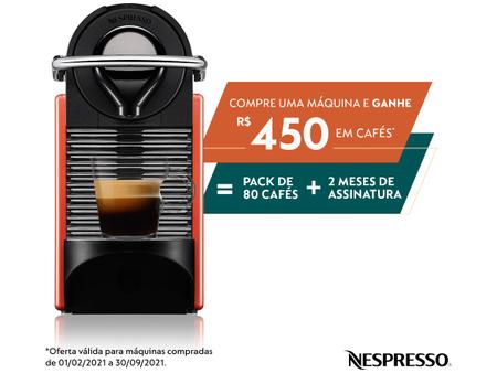Imagem de Cafeteira Nespresso Pixie D60 Carmin 