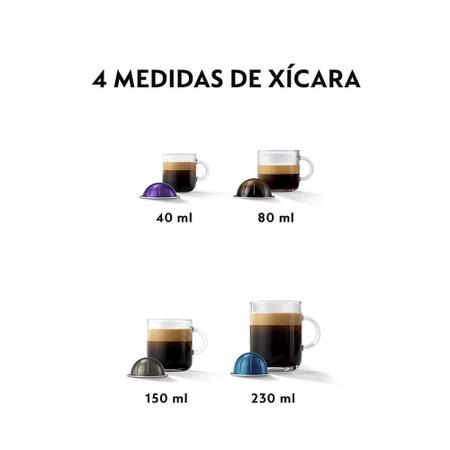 Imagem de Cafeteira Nespresso Vertuo POP para Café Espresso Manual Branco Coco