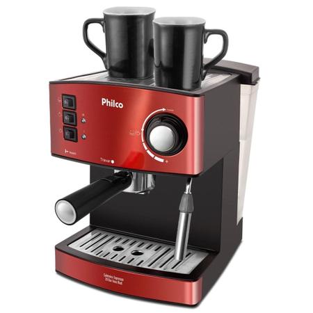 Imagem de Cafeteira Philco Expresso Multi  Cápsulas Inox Red 220v