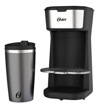 Imagem de Cafeteira To Go Oster Inox 2em1 com Copo Térmico Ocaf200 127v